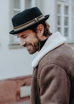 Wasserabweisender Wollfilzhut für Herren von Göttmann caps and hats
